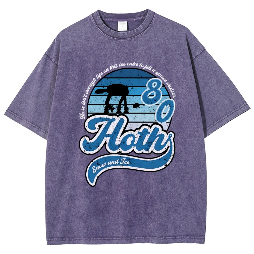 Vintage Snow and Ice Vintage Distressed T-shirt