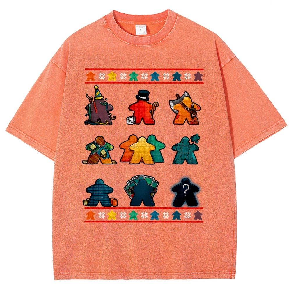 Ugly Boardgame Vintage Distressed T-shirt
