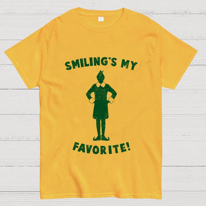 Smiling's My Favorite Geek T-Shirt