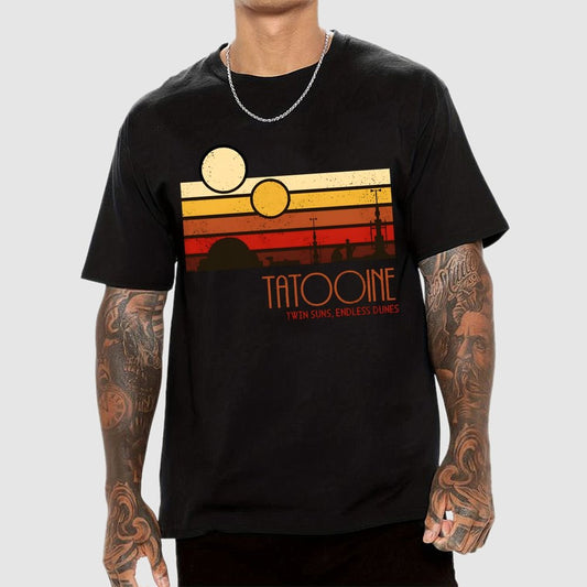Double Suns Endless Dunes Geek T-Shirt