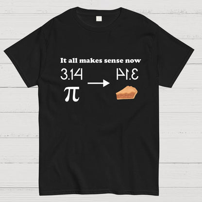 It all makes sense now pi Geek T-Shirt