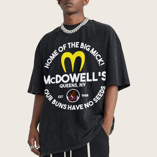 MacDell's Vintage Distressed T-shirt