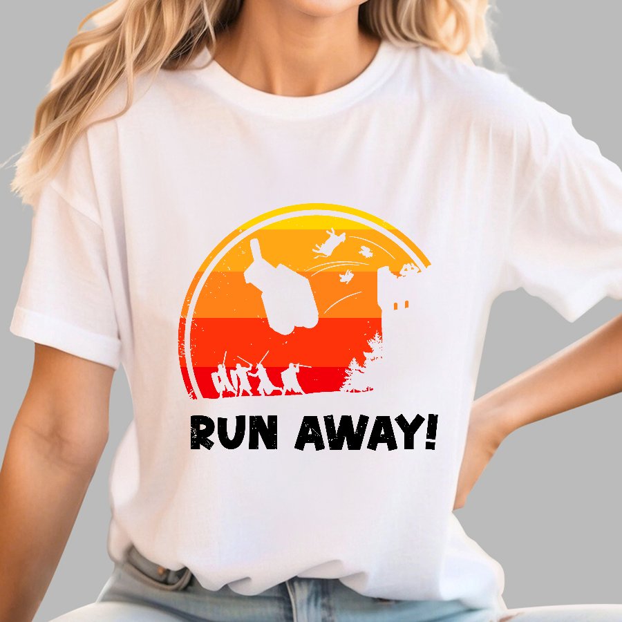 Run Away Geek T-Shirt