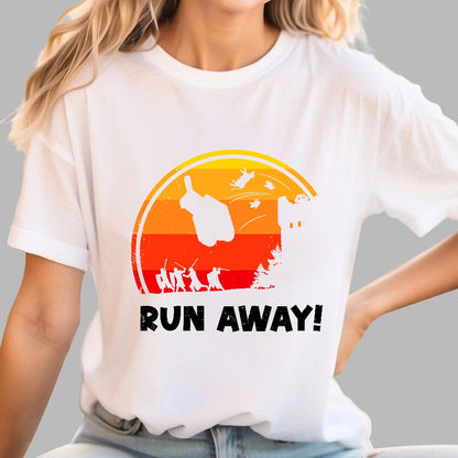 Run Away Geek T-Shirt