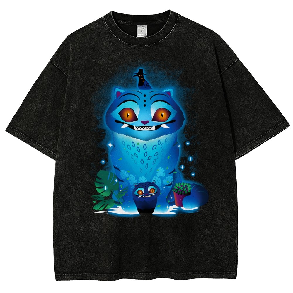 Derpy K-Tiger Vintage Distressed T-shirt
