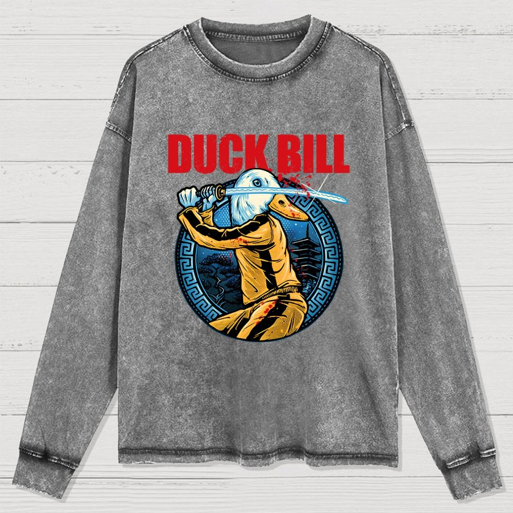 Duck Bill Washed Long Sleeve Tee
