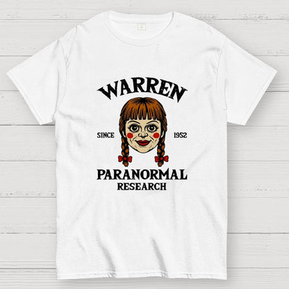 Warren Paranormal Research Geek T-Shirt