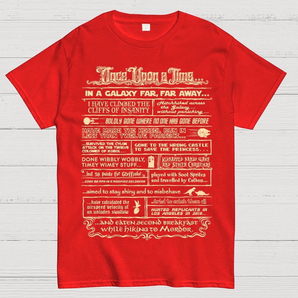 Once Upon A Time Geek T-Shirt