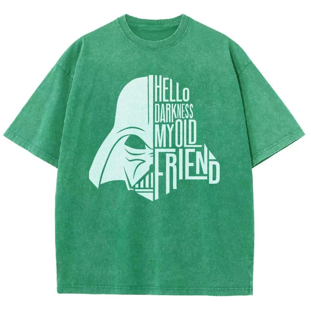 Hello Darkness My Old Friend Vintage Distressed T-shirt