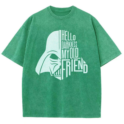 Hello Darkness My Old Friend Vintage Distressed T-shirt