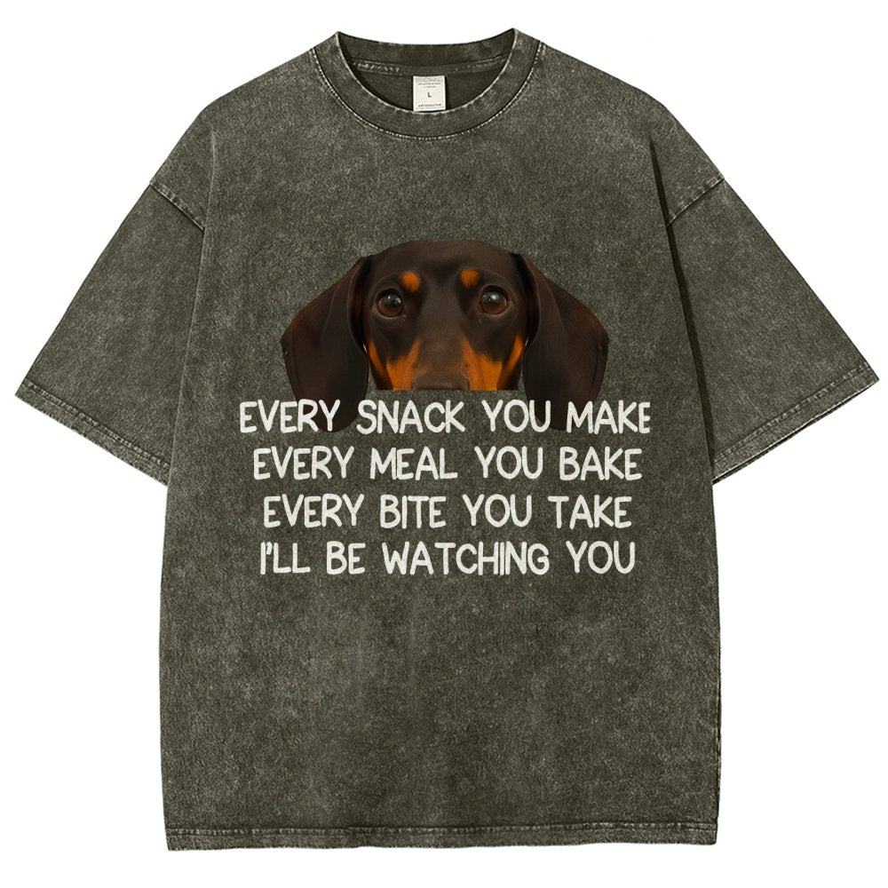 Every Snack You Make Vintage Distressed T-shirt