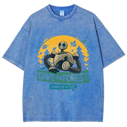 Complete The Task Vintage Distressed T-shirt