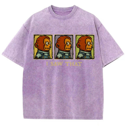 I Saw That Vintage Distressed T-shirt