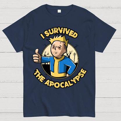 I Survived Sarcasm Funny Geek T-Shirt
