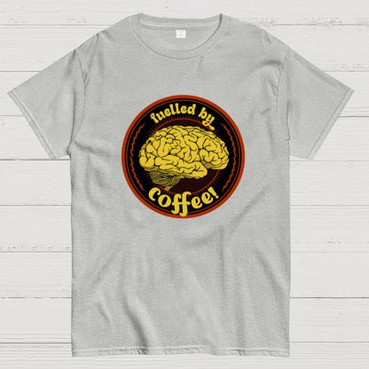 Fulled By Coffee Brain Geek T-Shirt