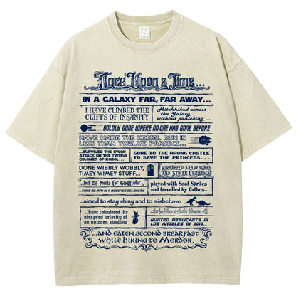My Autobiography Vintage Distressed T-shirt