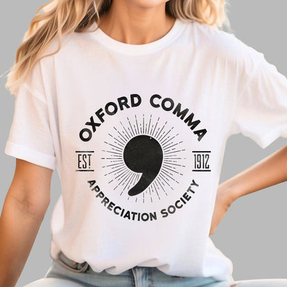 Oxford Comma Geek T-Shirt