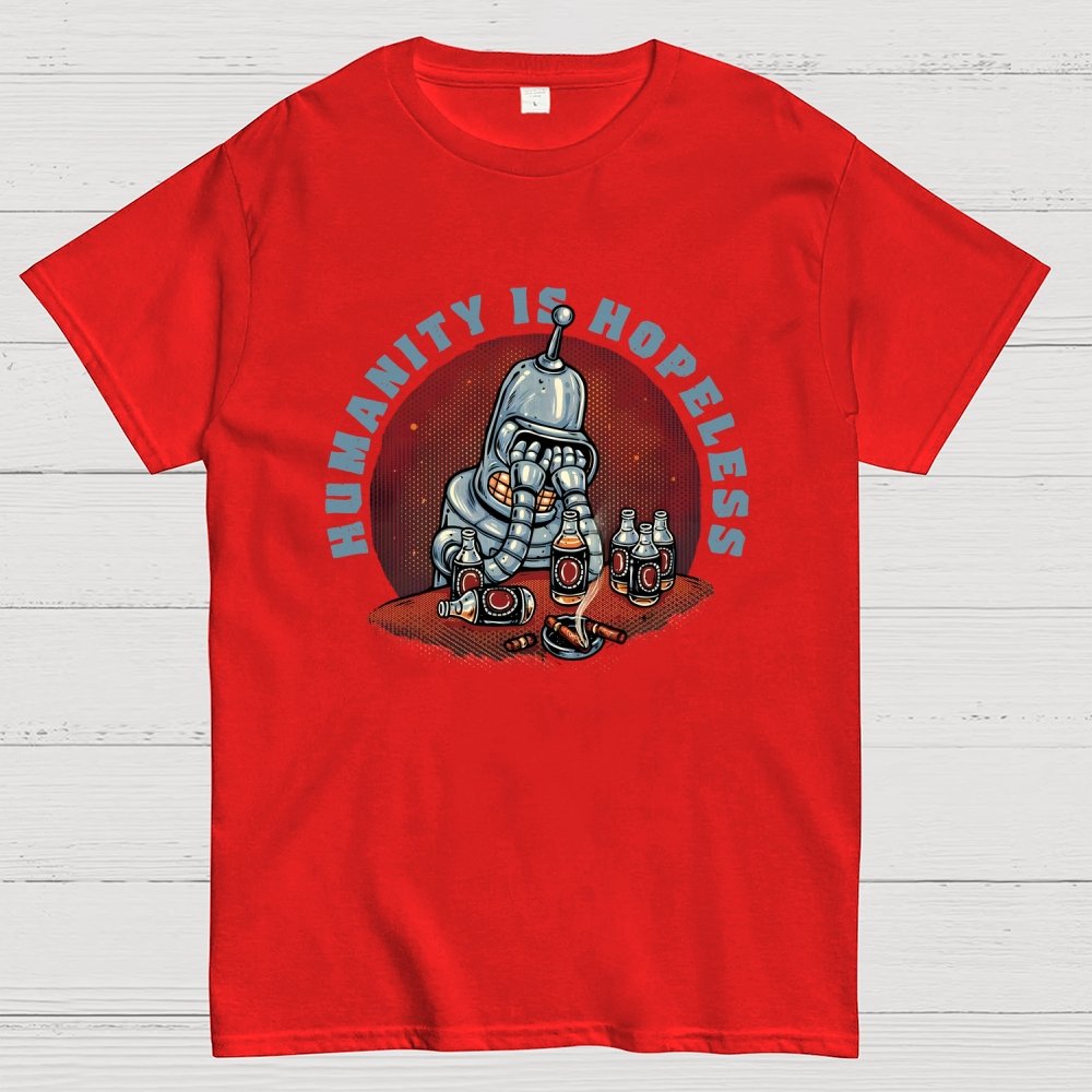 Humanity Is Hopeless Geek T-Shirt