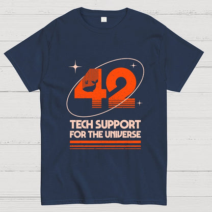 42 - Tech Support For The Universe Geek T-Shirt
