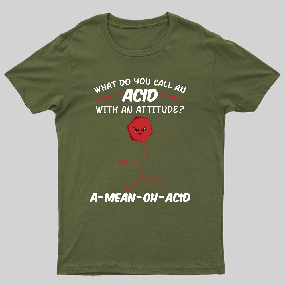 What Do You Call An ACID Geeky T-Shirt