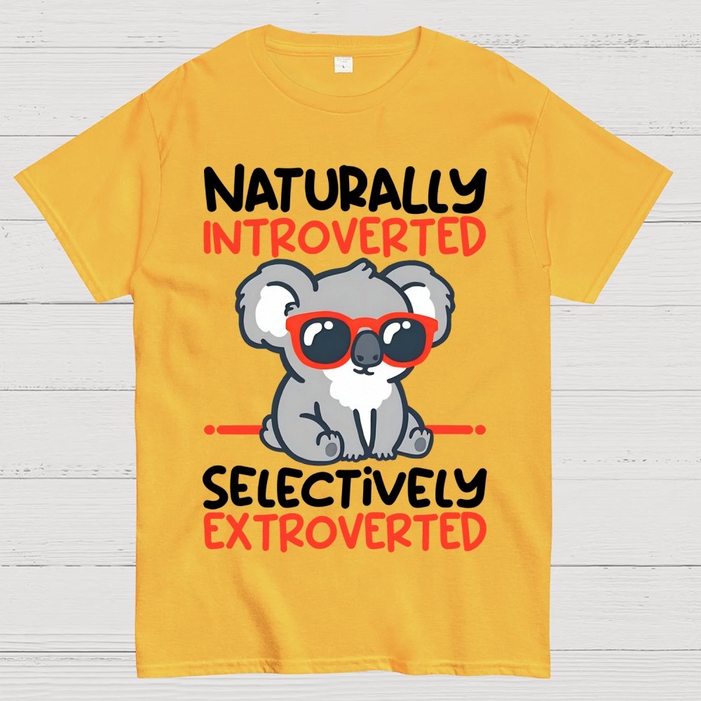 Selectively extrovert Unisex Geek T-Shirt