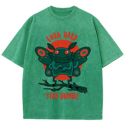 Lurk Hard Vintage Distressed T-shirt