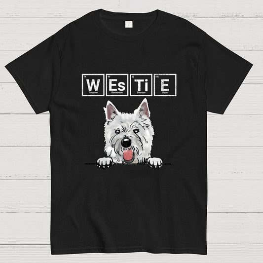 Periodic Table of Dogs  Dog Lover  Funny Science Geek T-Shirt