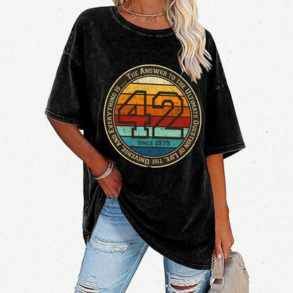 Forty-Two Vintage Vintage Distressed T-shirt