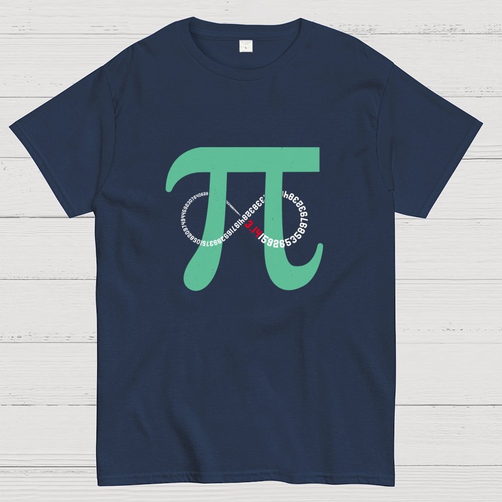 Pi Day Infinity Symbol Geek T-Shirt