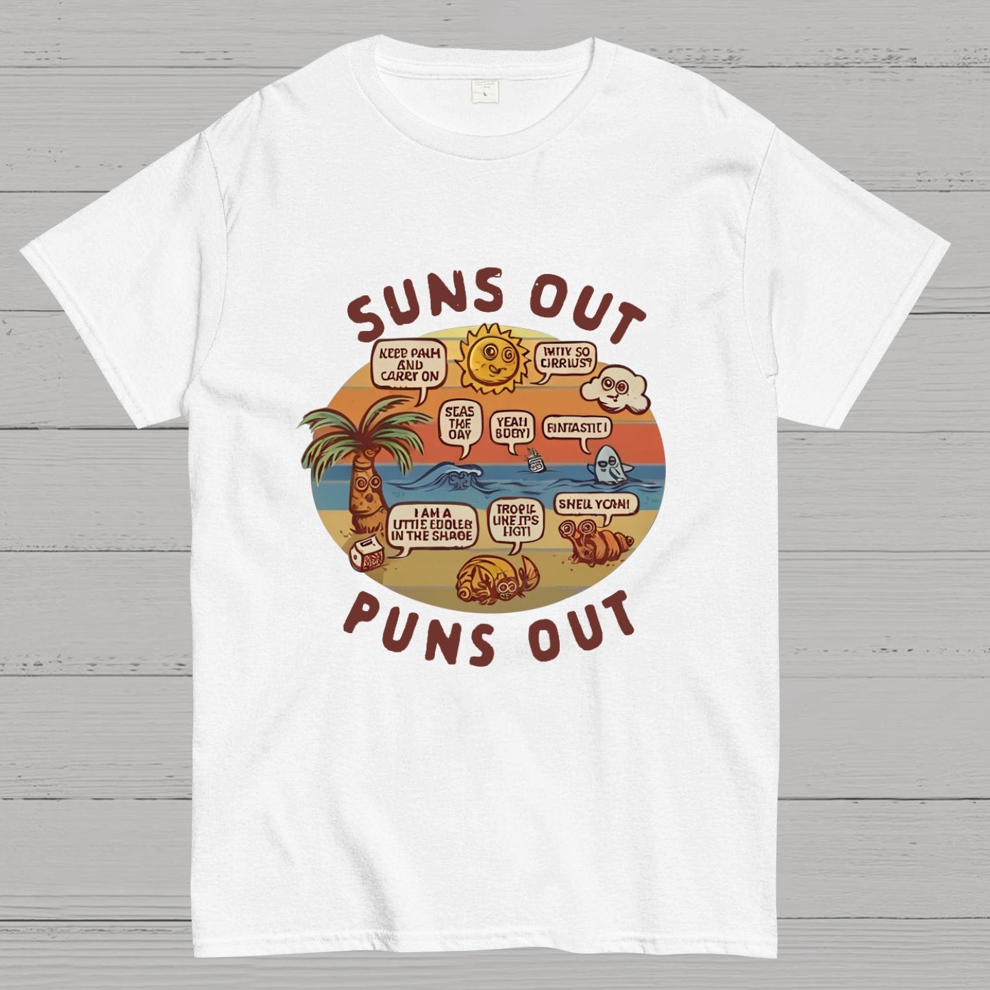 Suns out, Puns Out Nerdy T-Shirt