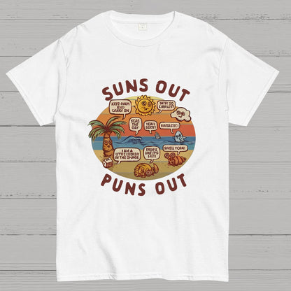 Suns out, Puns Out Nerdy T-Shirt
