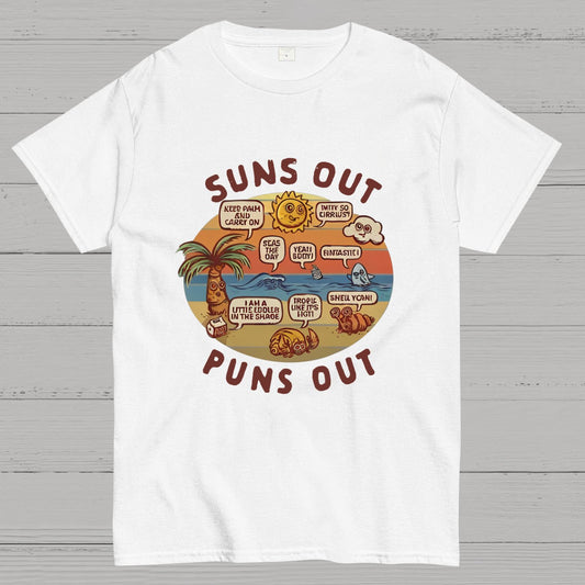 Suns out, Puns Out Nerdy T-Shirt