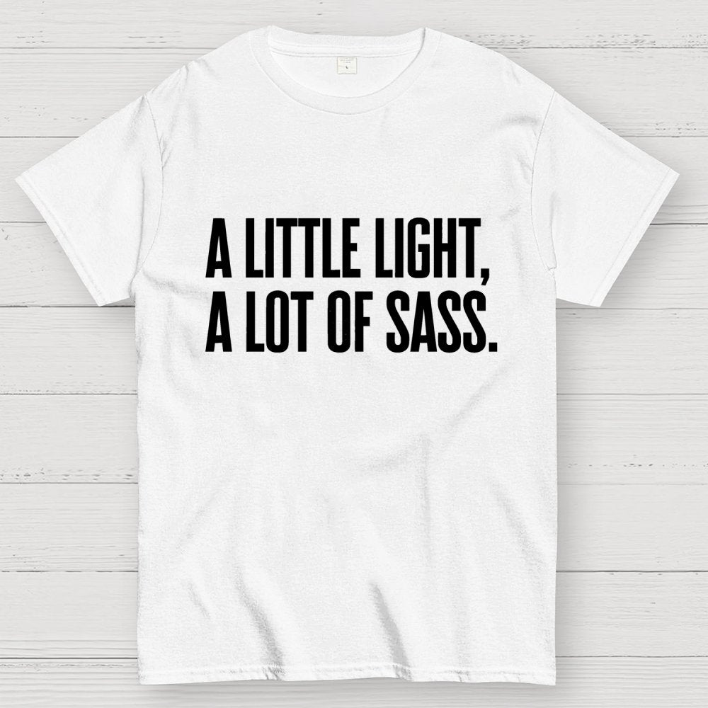 A Little Light, A Lot Of Sass. Geek T-Shirt