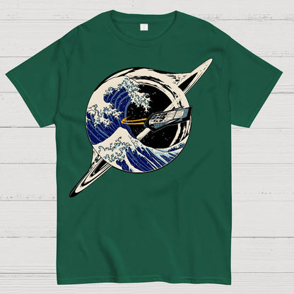 Interstellar Kanagawa Wave Geek T-Shirt