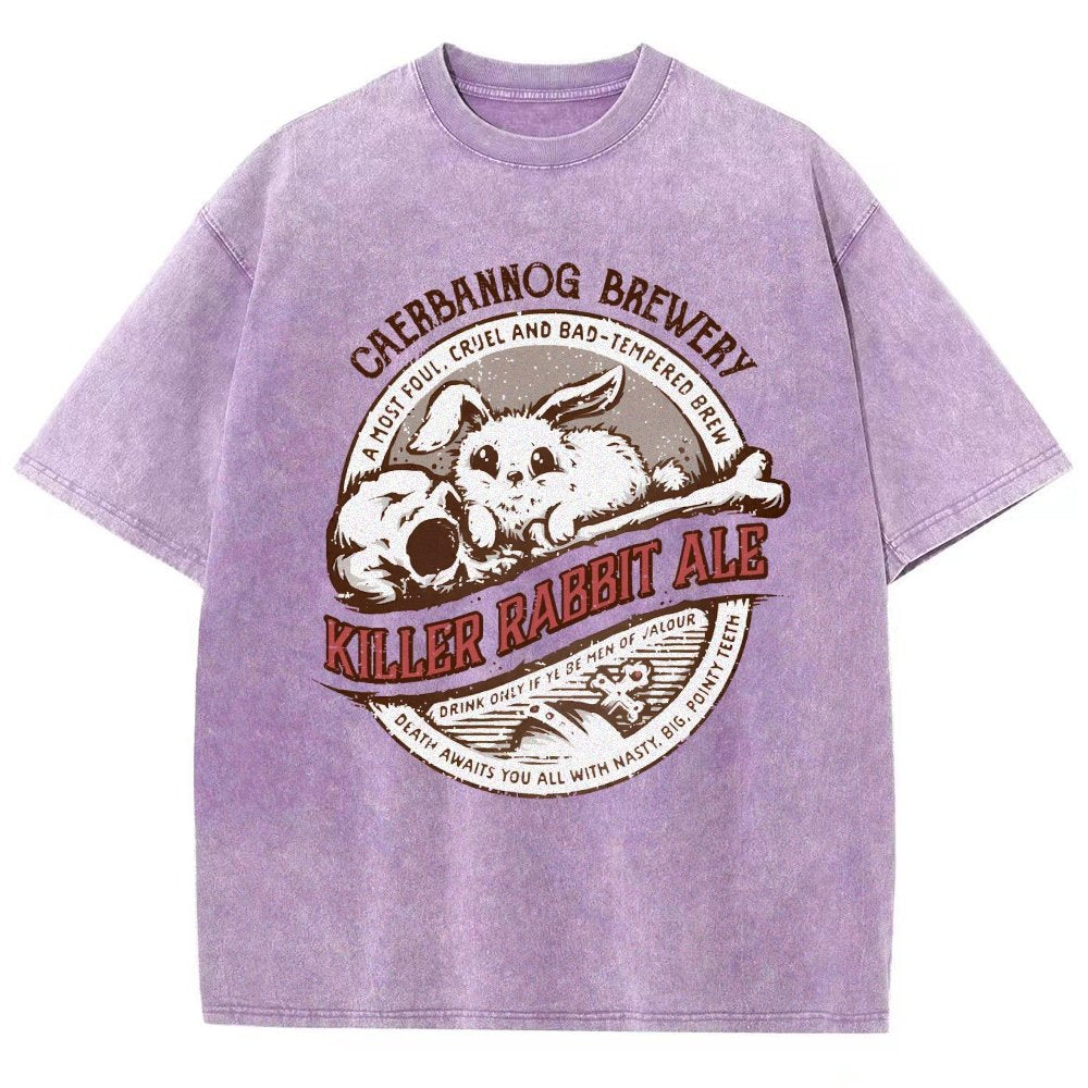 Killer Rabbit Ale Vintage Distressed T-shirt