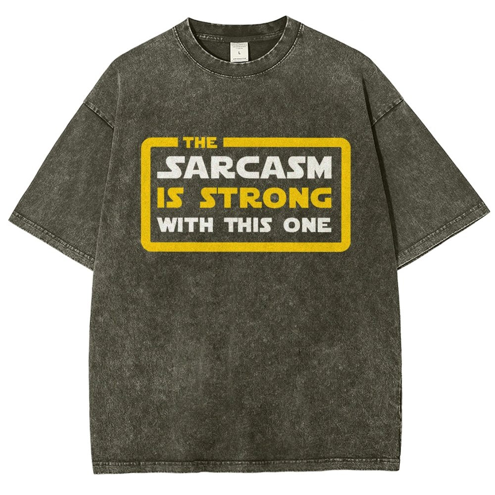 Humor Sarcasm Vintage Distressed T-shirt