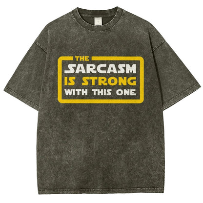 Humor Sarcasm Vintage Distressed T-shirt