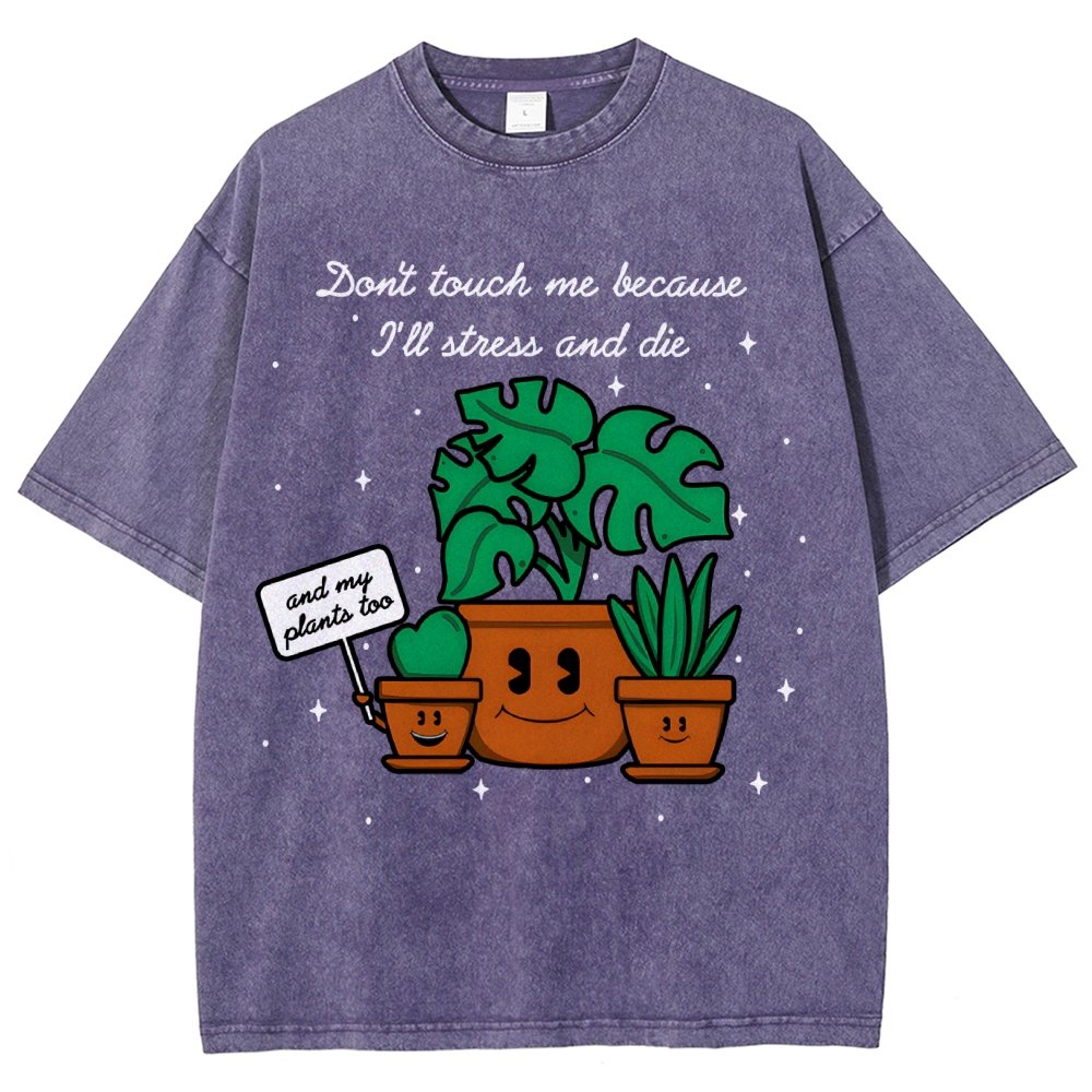 Stress And Die Vintage Distressed T-shirt