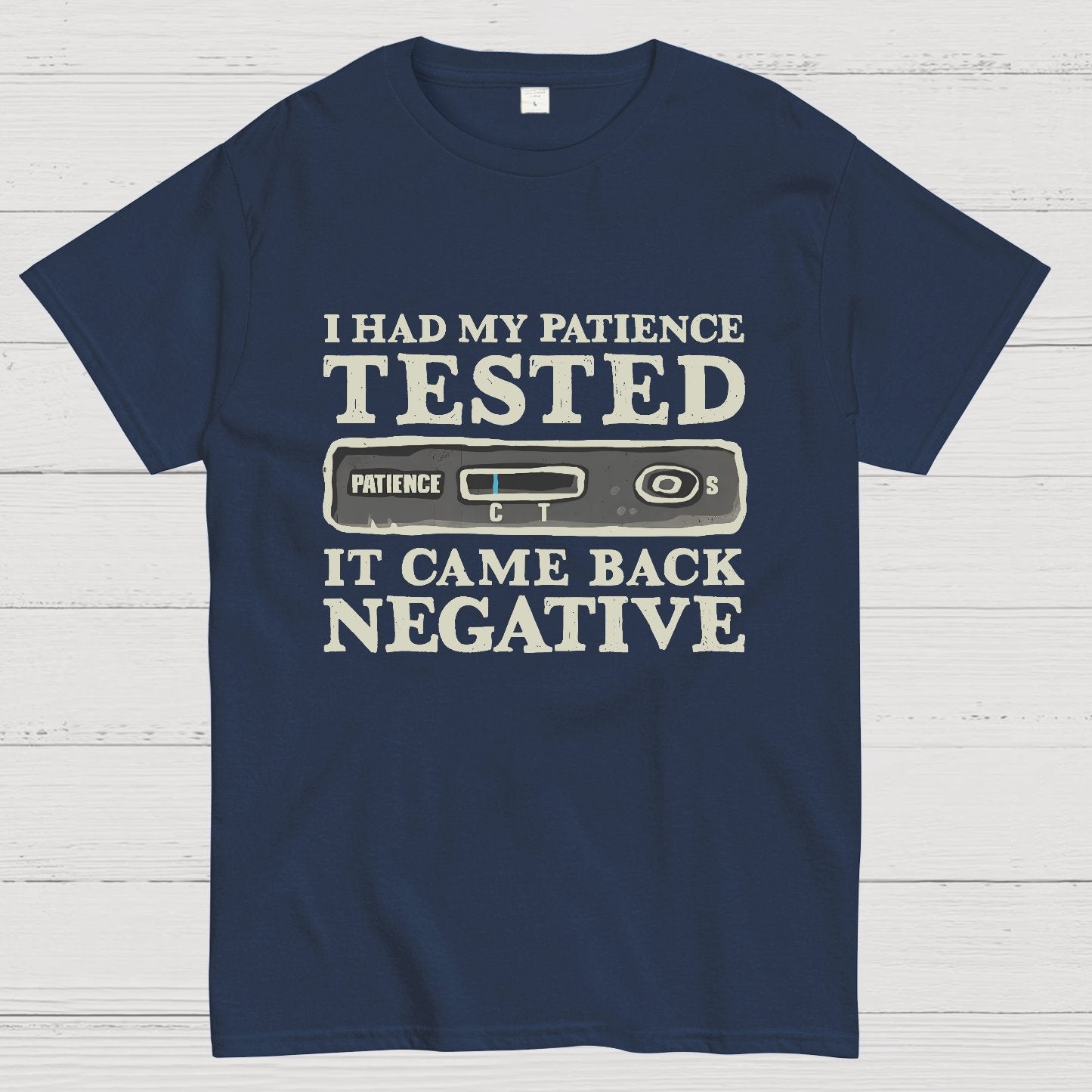 I Had My Patience Tested (Science) Geeky T-Shirt