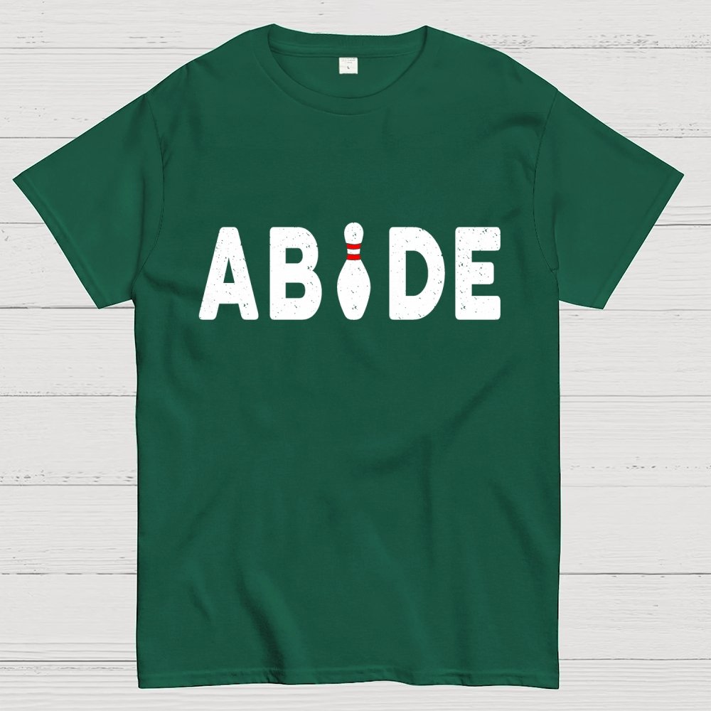 Bowling Abide Geek T-Shirt
