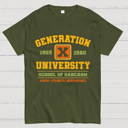 Generation X University Unisex Geek T-Shirt