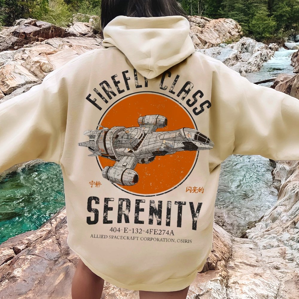 Retro Smugglers Nerdy Printed Back Cotton Hoodie