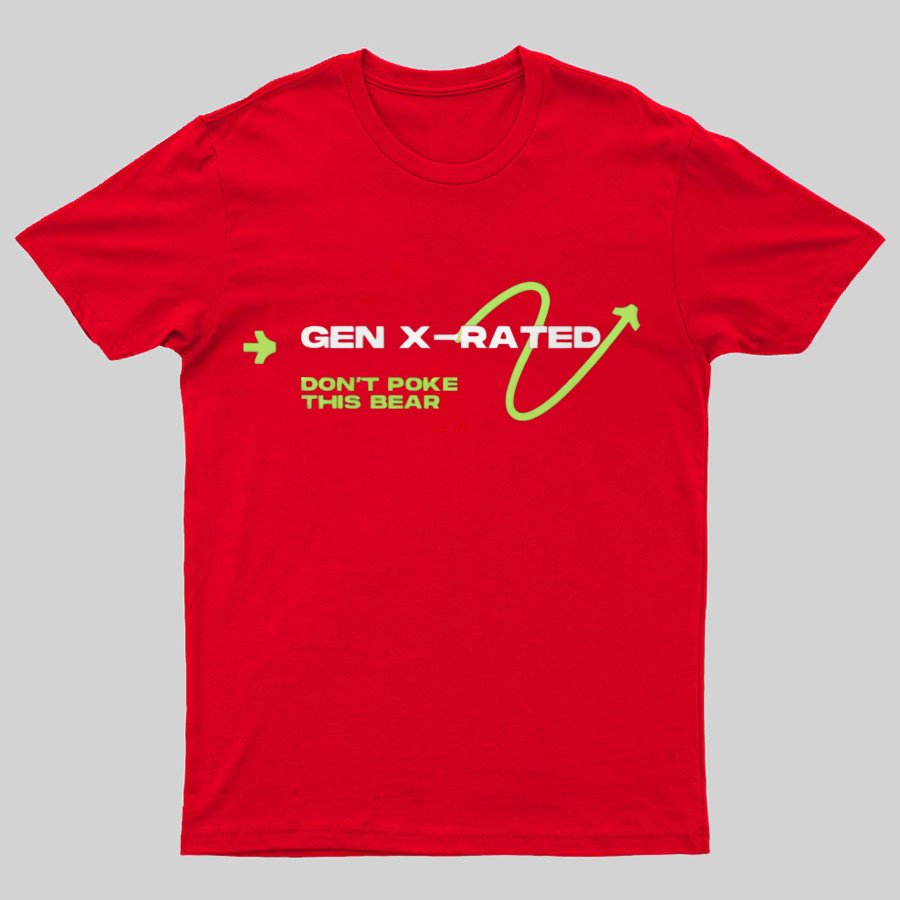Gen X-Rated Geeky T-Shirt