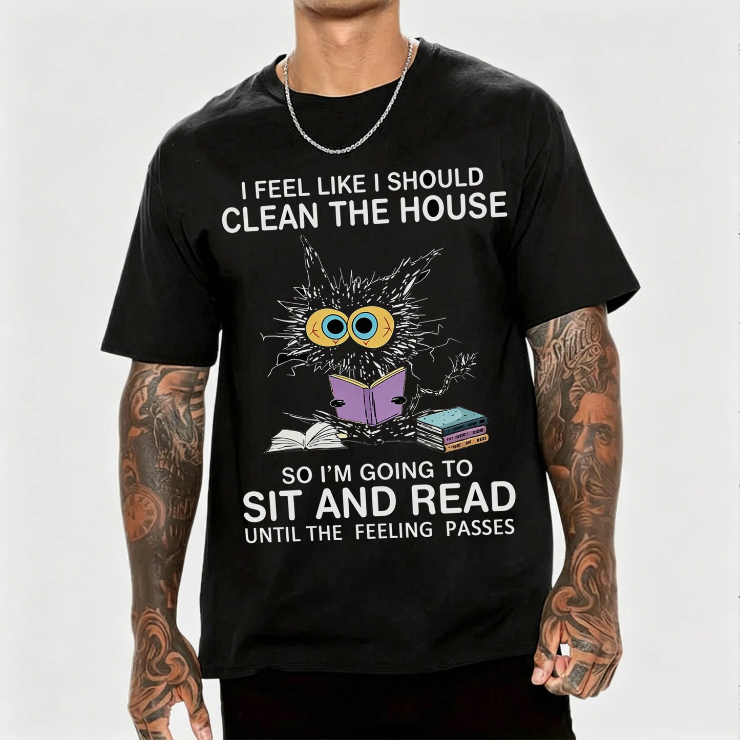 I Feel Like I Should Clean The House Geeky T-Shirt