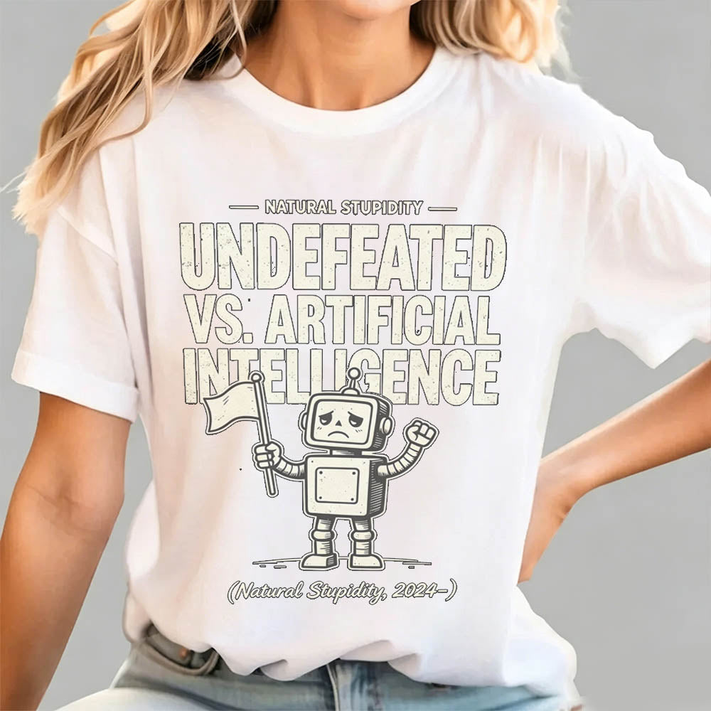 Undefeated vs. Artificial Intelligence T-Shirt