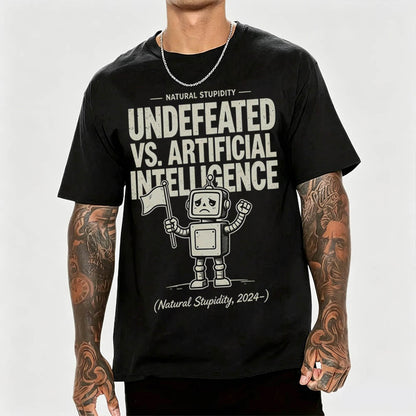 Undefeated vs. Artificial Intelligence T-Shirt
