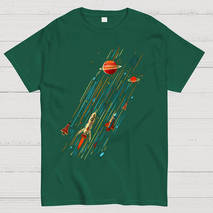 Space travel is cool Geek T-Shirt