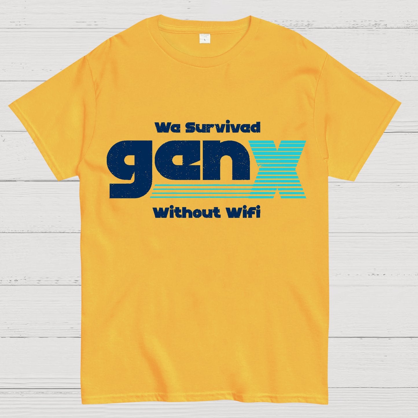 We Survived Without Wifi Geek T-Shirt