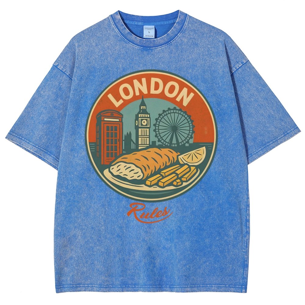 Rules.Century-Old Restaurant Vintage Distressed T-shirt
