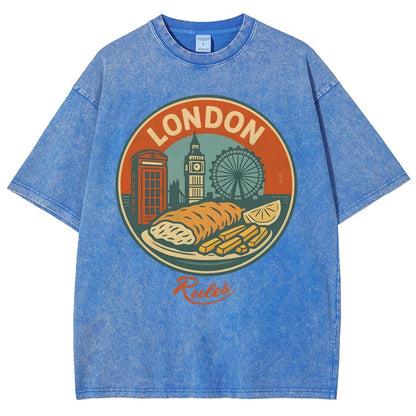 Rules.Century-Old Restaurant Vintage Distressed T-shirt
